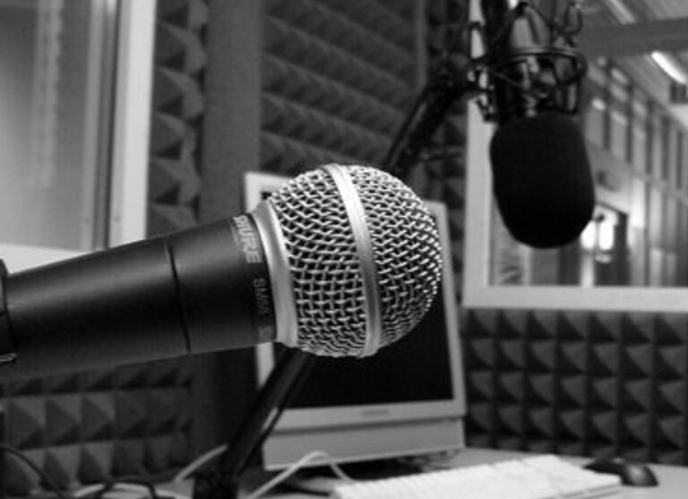 Celebración del locutor