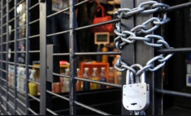 En dos meses cerraron 18.546 empresas y 284.821 personas quedaron sin trabajo