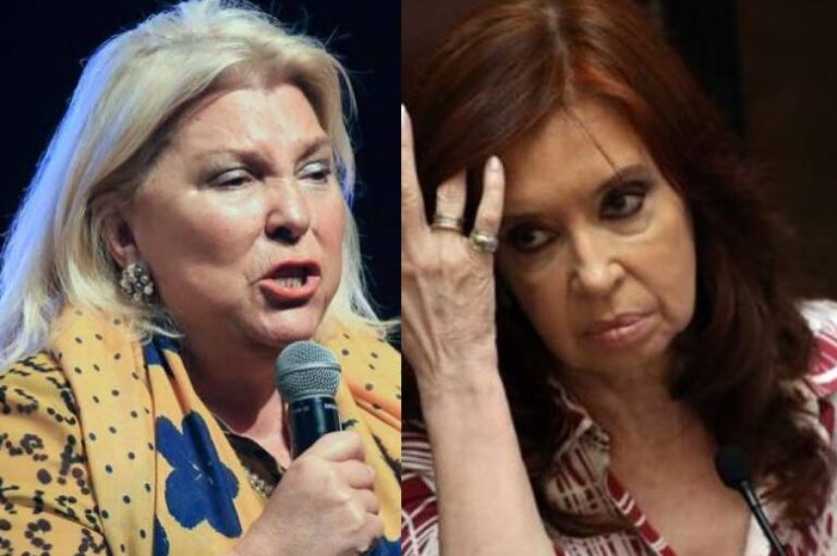 Carrió, un huracán contra Cristina