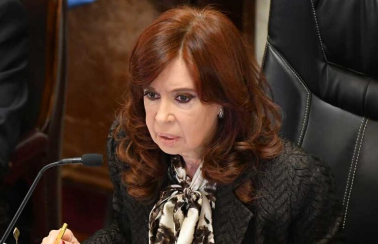 Cristina Kirchner acusó a la oposición de querer paralizar el Congreso