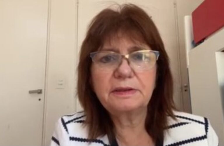 Bullrich criticó al Gobierno por la toma de tierras: “Permiten que el delito se expanda”