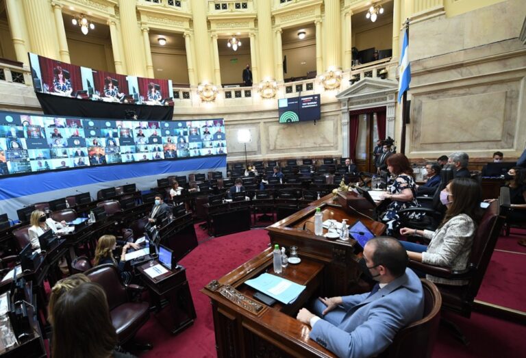 El Senado convirtió en ley la quita de fondos a la Ciudad