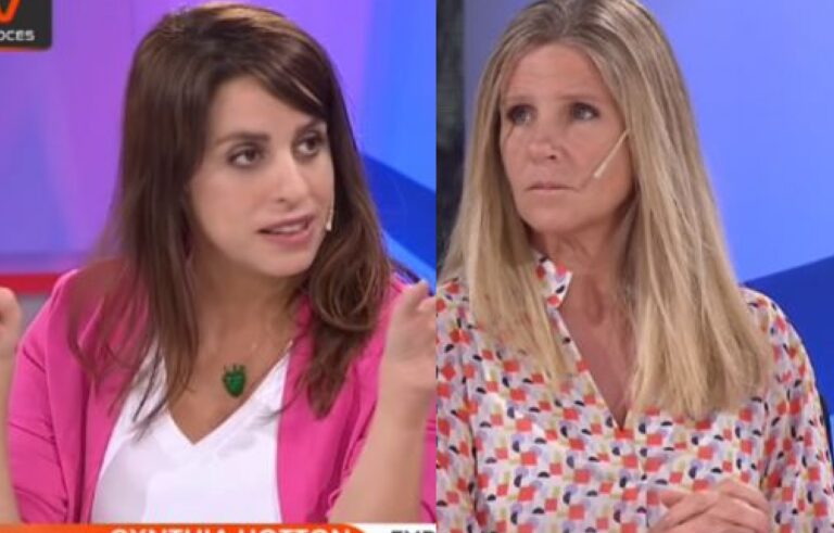 Cynthia Hotton acusó a Victoria Donda por discriminación y pidió su renuncia en vivo