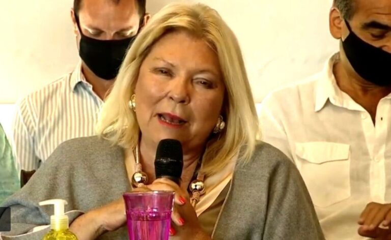 Carrió dijo que se alió con Macri para “sacar al fascismo de Cristina Kirchner”