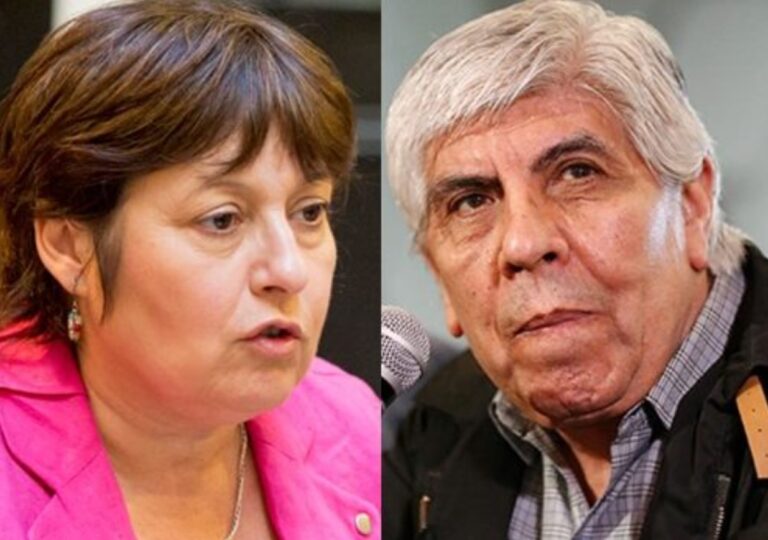 Ocaña destrozó a Moyano por “robarle vacunas al personal de salud”