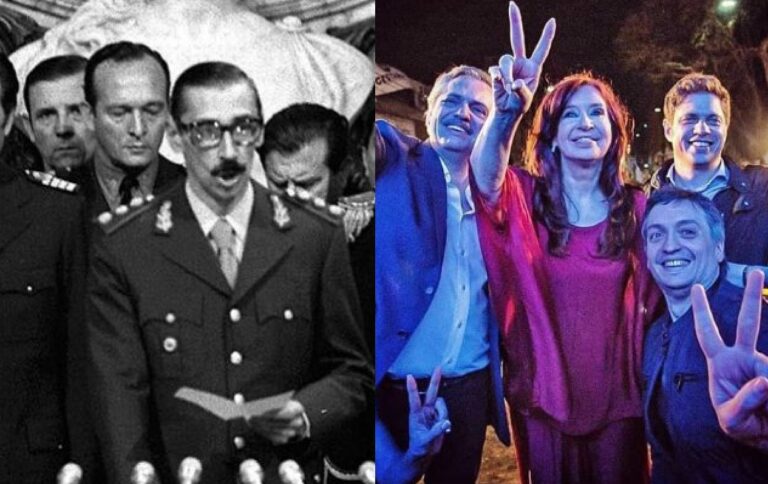 La dictadura y el kirchnerismo