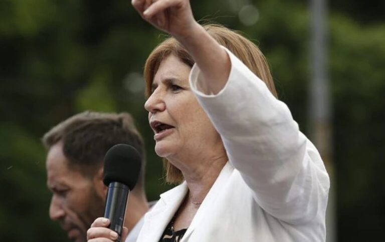 Para Bullrich, las vacunas para piqueteros es un acuerdo de “amistad” con el Presidente