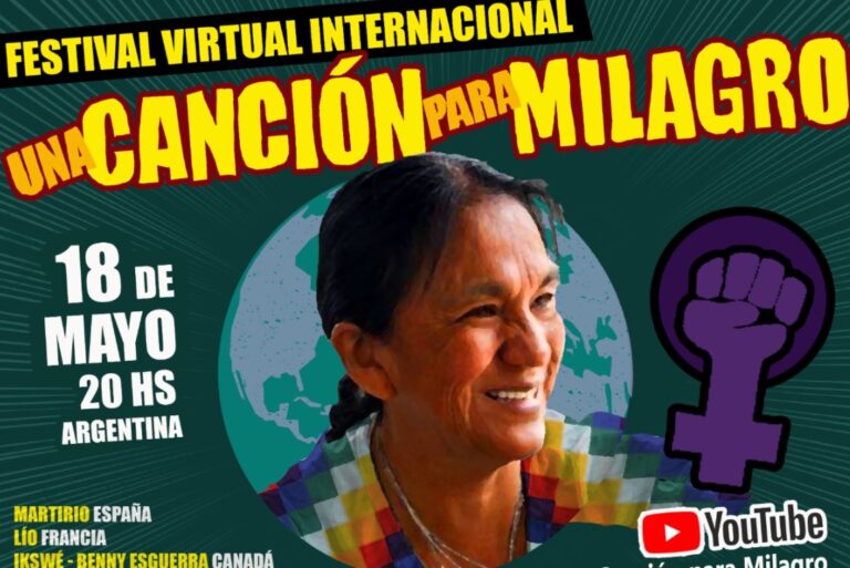 Organizan un festival virtual para pedir por la libertad de Milagro Sala