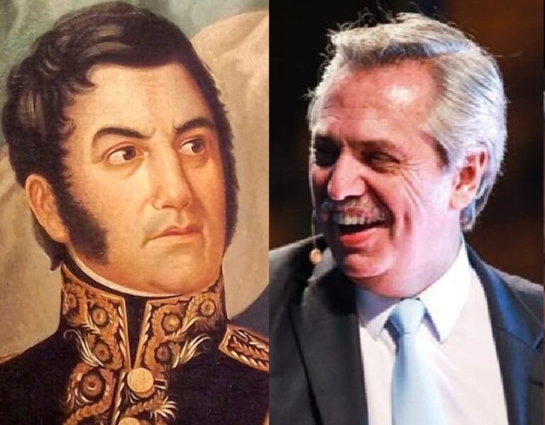 San Martín y Alberto; el día y la noche