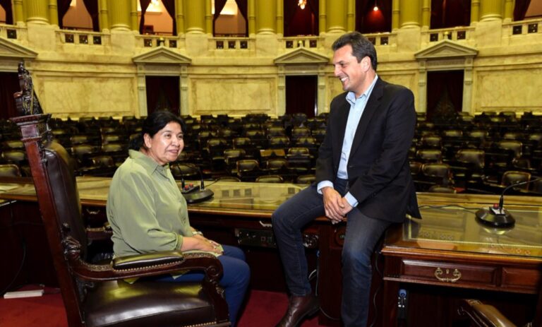 “Nunca más supe de él”: Margarita Barrientos recordó la promesa que Massa nunca cumplió