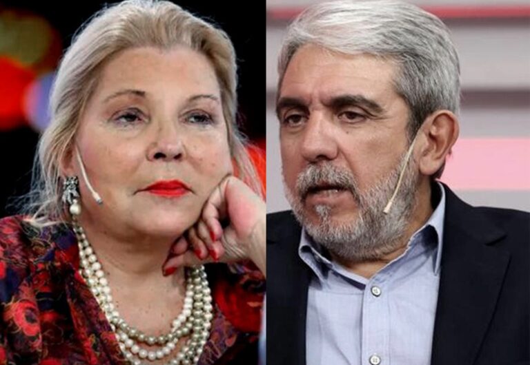 Elisa Carrió acusó a Aníbal Fernández de “pactar con los narcos”