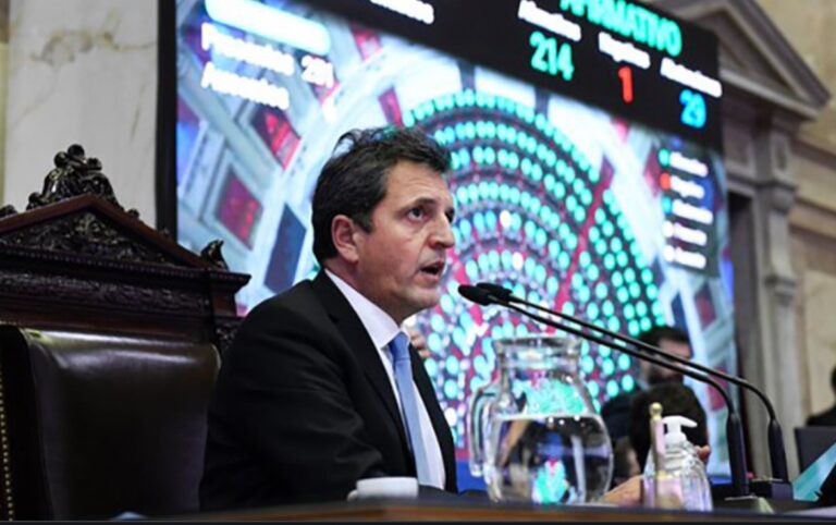 ¿Sergio Massa dejará la presidencia de Diputados?