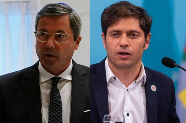 Otra de Kicillof: dejó “plantado” al embajador de Alemania en una actividad
