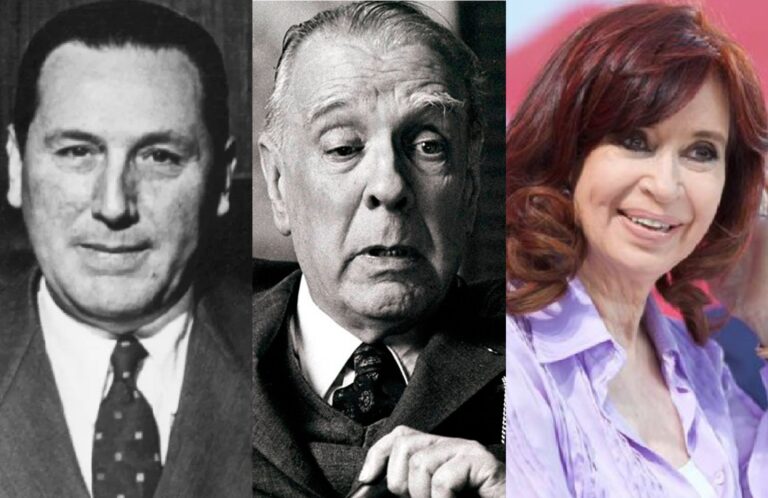 Perón, Borges y Cristina
