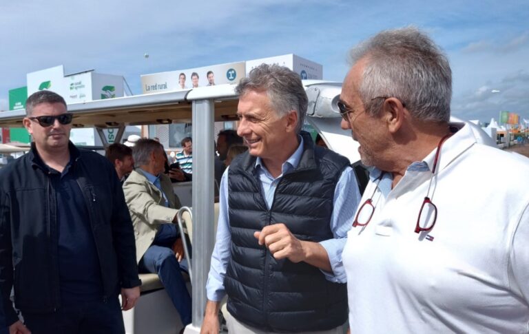 “Más firmes que nunca”, el fuerte apoyo de Mauricio Macri al campo