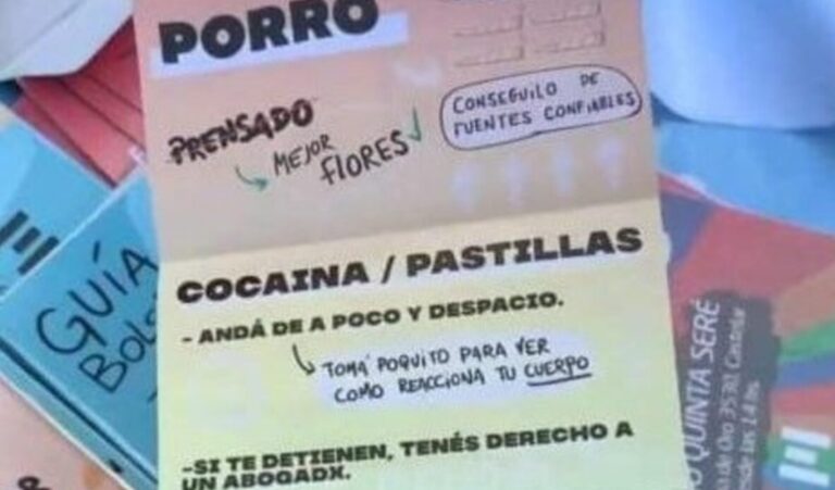 La droga te lleva a la cárcel o al cementerio