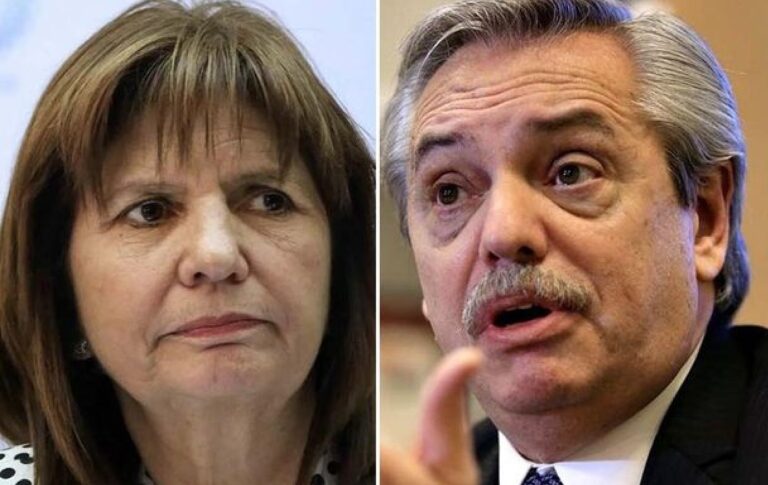 Bullrich, tras la audiencia con Alberto: “El Presidente se escondió”