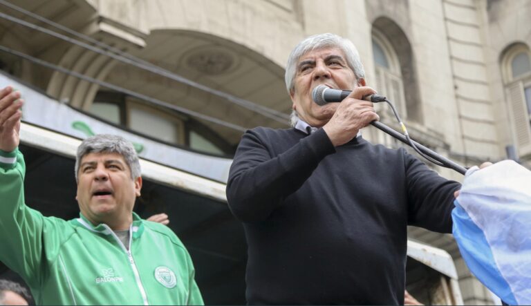 Moyano apoyó al Gobierno: “Muchos tratan de profundizar los problemas para debilitarlo”
