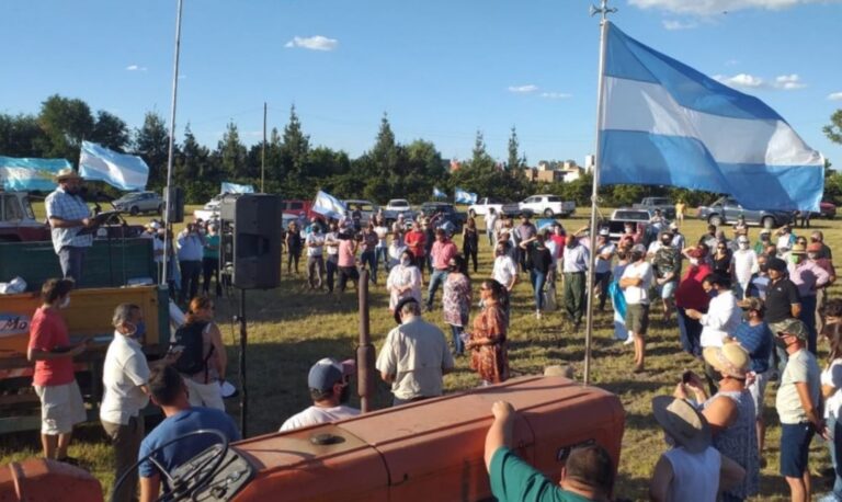 Paro del campo por la falta de gasoil y la presión impositiva