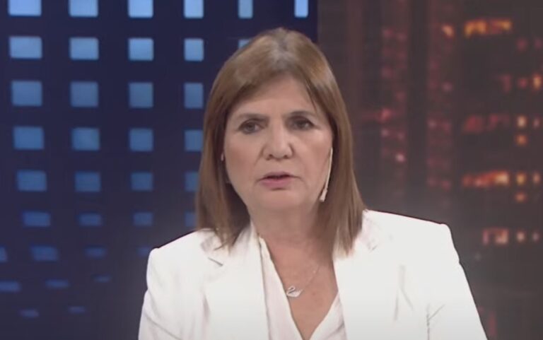 Bullrich: “Están destruyendo la Argentina del trabajo, la clase media y producción”