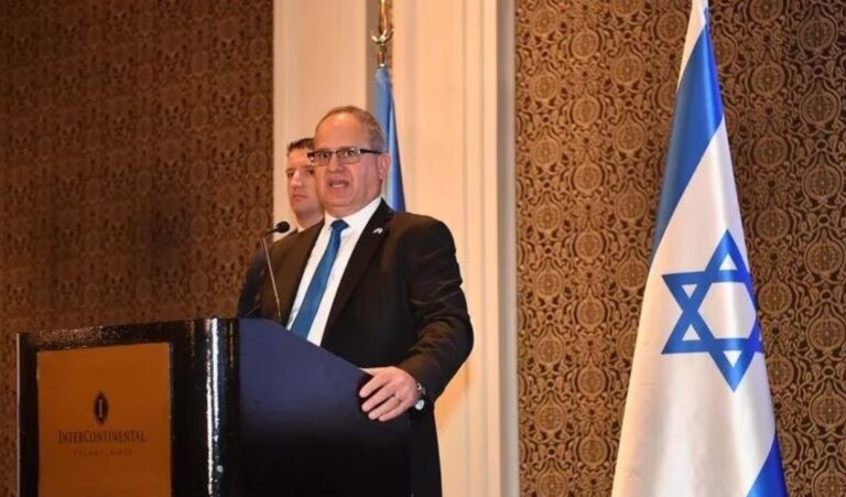 Embajada de Israel repudió la reacción de Cancillería ante el lanzamiento de misiles en la Franja de Gaza