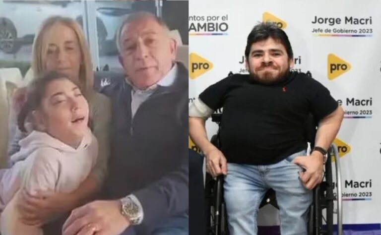 Enérgico repudio a la discriminación libertaria contra Franco Rinaldi y la hija de Luis Juez