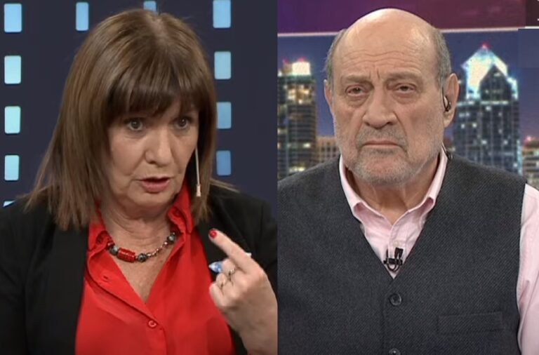Bullrich, tajante contra Milei: “No se meta con mi marido, discuta conmigo”