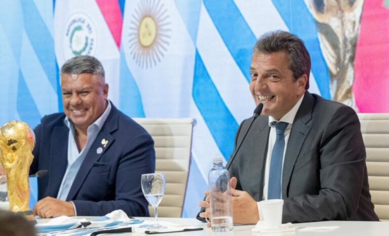 De qué se ríe el ministro Massa