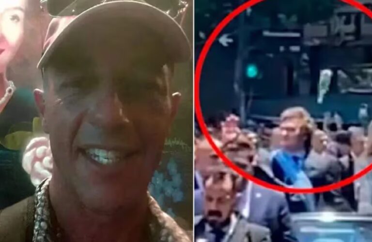 Botellazo a Milei, el que las hace las paga