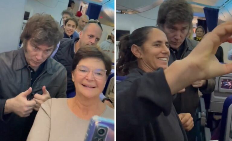 Milei celebró datos de una encuesta sobre su gestión: “¡La gente la está viendo!”