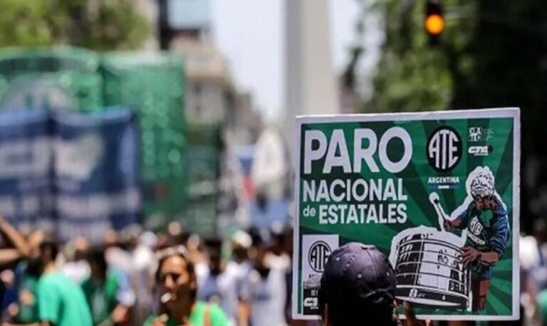 Denuncias y represión, la dura advertencia del Gobierno a los trabajadores de ATE