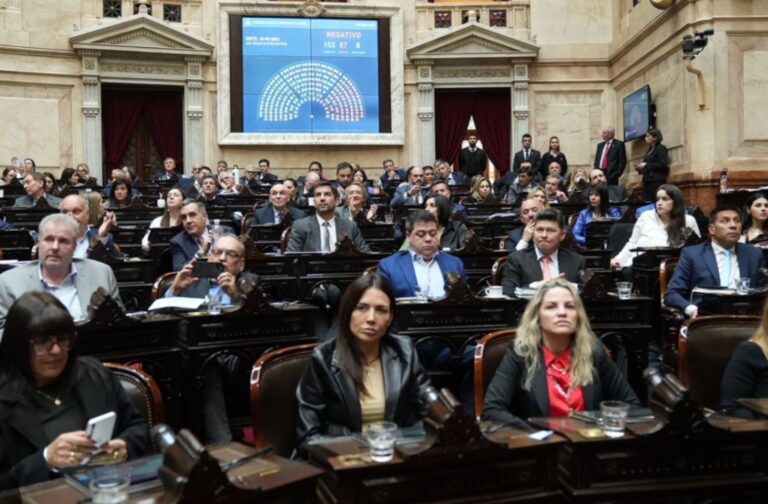 El Gobierno celebra: Diputados ratificó el veto a la reforma jubilatoria