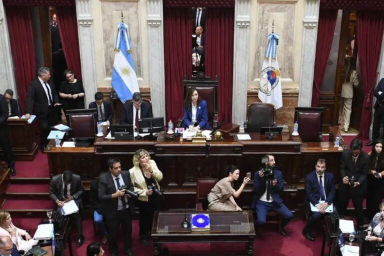 Villarruel prorrogó el congelamiento de dietas de senadores hasta el 31 de marzo