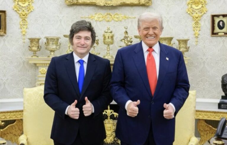 Trump felicitó a Milei por su victoria en las elecciones: “El pueblo justificó nuestra confianza en él”