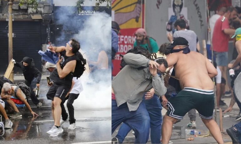 “Son delincuentes organizados y se les acabó la joda”: la reacción oficial ante los incidentes en el Congreso