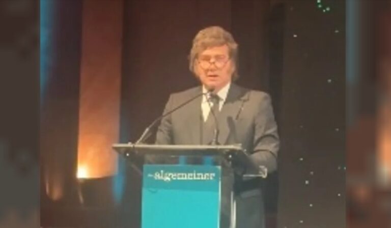 Milei fue distinguido en Nueva York y habló de la guerra en Medio Oriente: “Vamos a ganar”