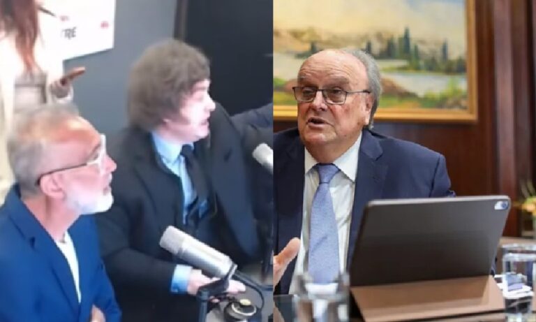 “Ladrón, vos arruinaste el país”, el insulto de Milei a De Mendiguren que podría terminar en la Justicia