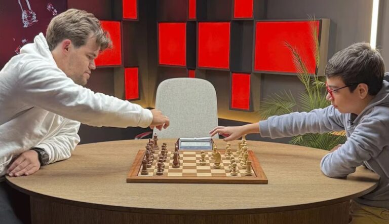Orgullo argentino: a sus 12 años, Faustino Oro le ganó una partida al N° 1 del mundo, Magnus Carlsen