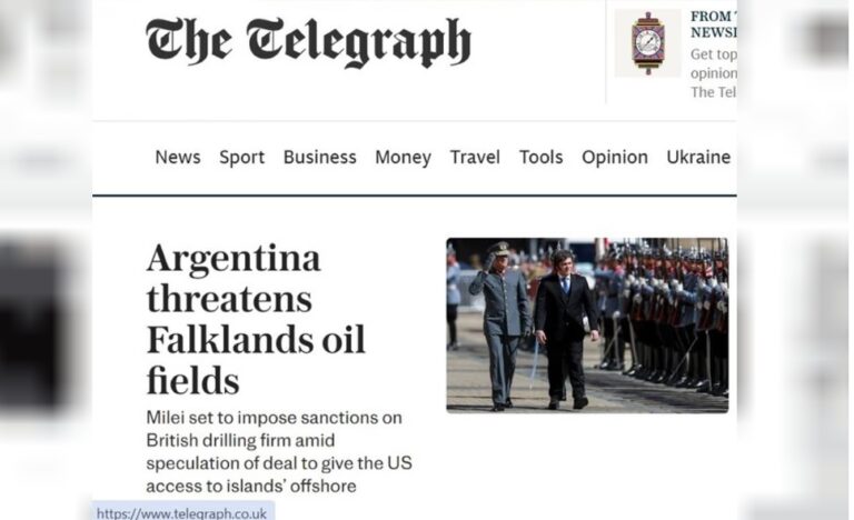 Así reflejaron los medios británicos el reclamo de Milei por Malvinas: “Es algo del pasado”